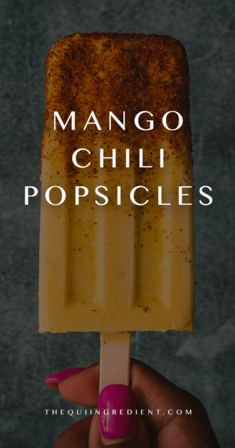 Mango Chili Popsicles