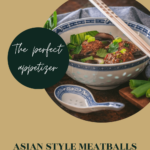 Asian Style Beef and Pork Meatballs