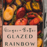Ginger-Butter Glazed Rainbow Carrots