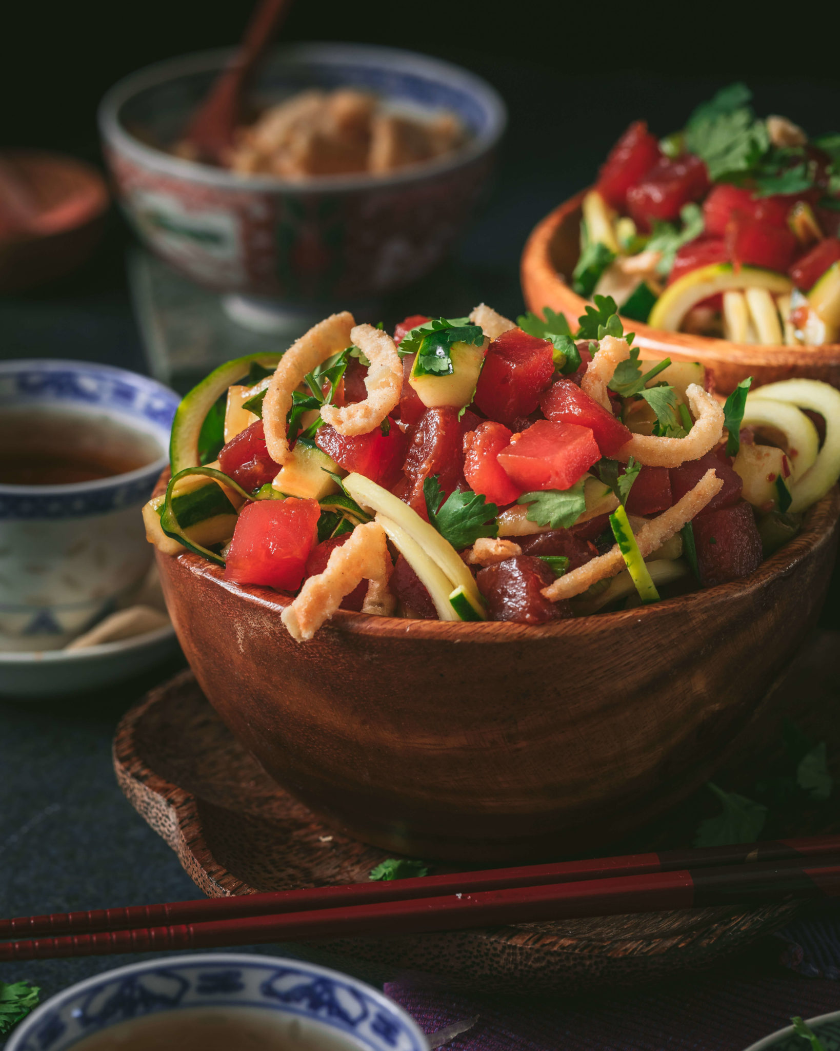 Tuna Poke Bowl with Zoodles The Qui Ingredient