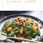 Quinoa Salad with Dried Apricots and Pomegranate