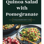 Quinoa Salad with Dried Apricots and Pomegranate